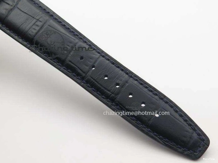 MIROTIME 0210 Thermal Ingeniuer St.Laurens SS Blue Dial MKF 1:1 V2 Best Edition On Black Leather Strap A 7353